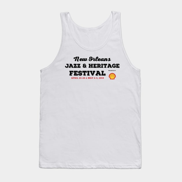 NEW ORLEANS JAZZ AND HERITAGE 2019 OBBY05 Tank Top by obbyesakh